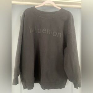Lululemon black sweatshirt
